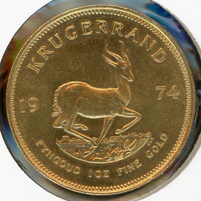 Thumbnail for 1974 South Africa Gold Krugerrand