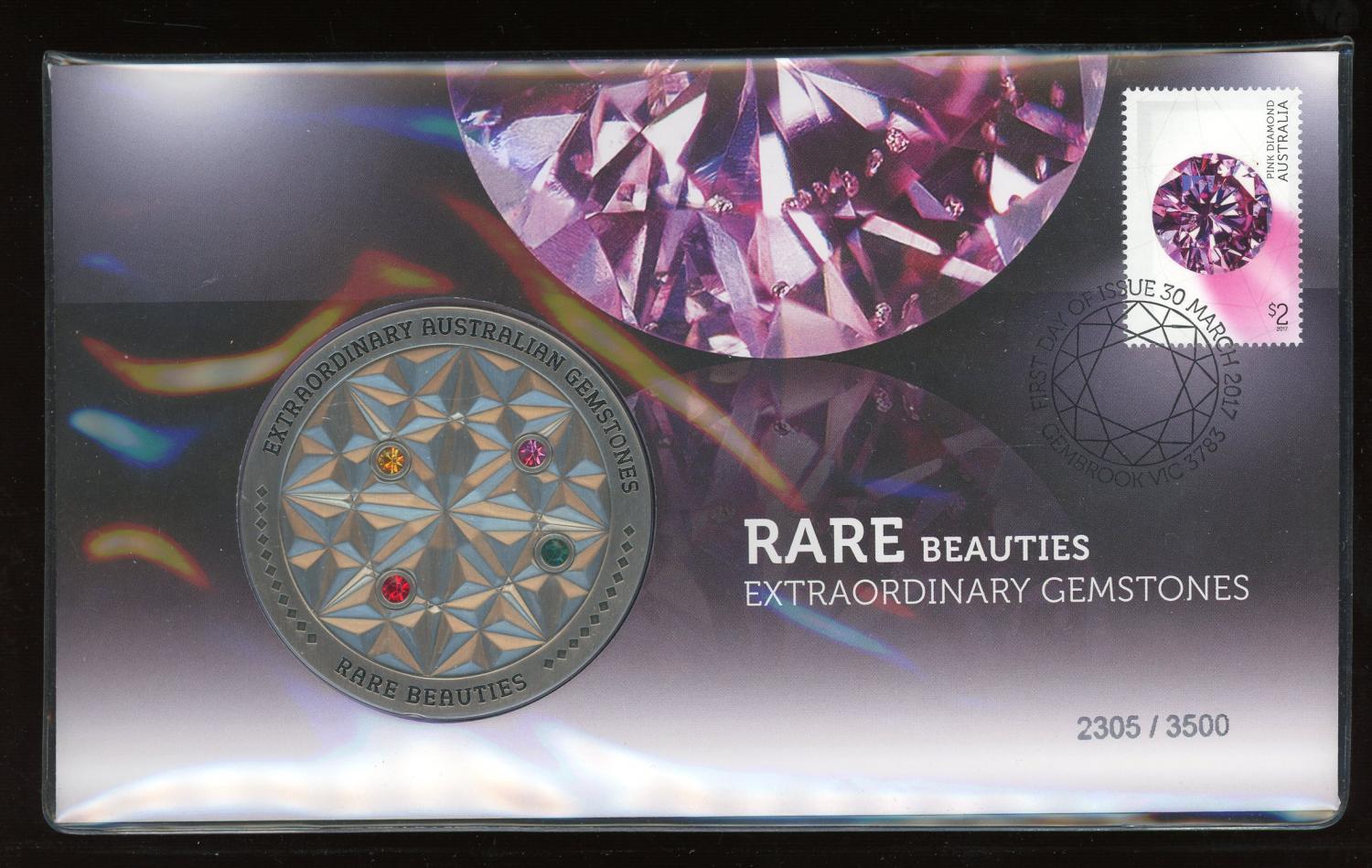 Thumbnail for 2017 Rare Beauties Extraordinary Gemstones Medallic PNC 2305 - 3500