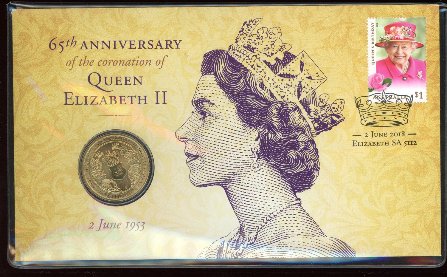 Thumbnail for 2018 Issue 14 65th Anniversary of the coronation of Queen Elizabeth II PNC