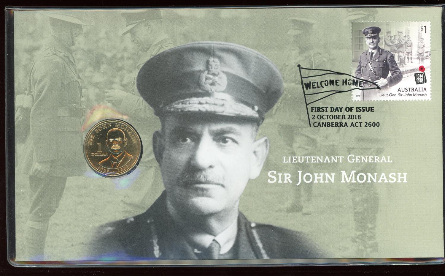 Thumbnail for 2018 Issue 24 Lieutenant General Sir John Monash PNC