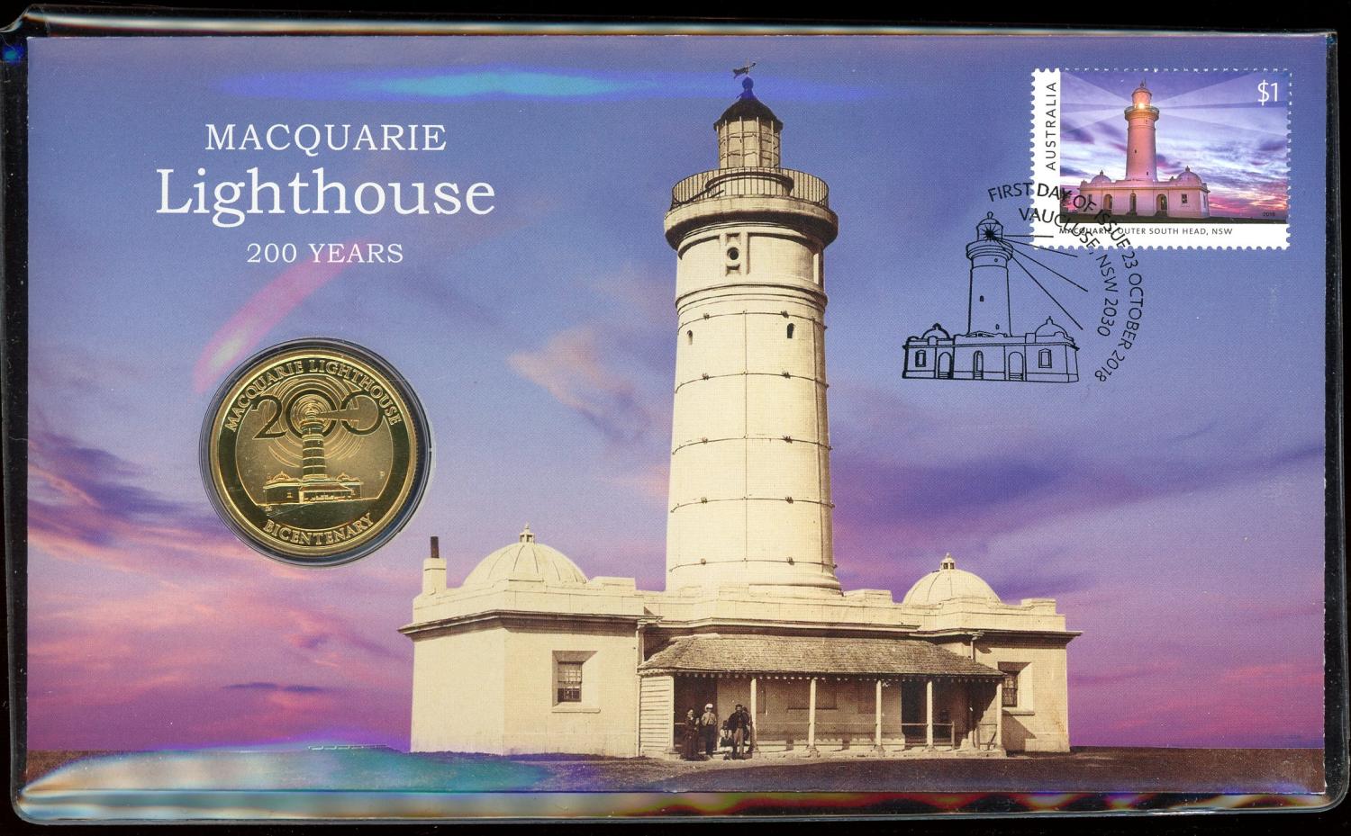 Thumbnail for 2018 Issue 27 Macquarie Lighthouse 200 Years PNC