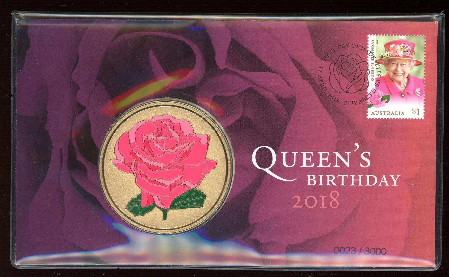 Thumbnail for 2018 Queens Birthday Medallic PNC