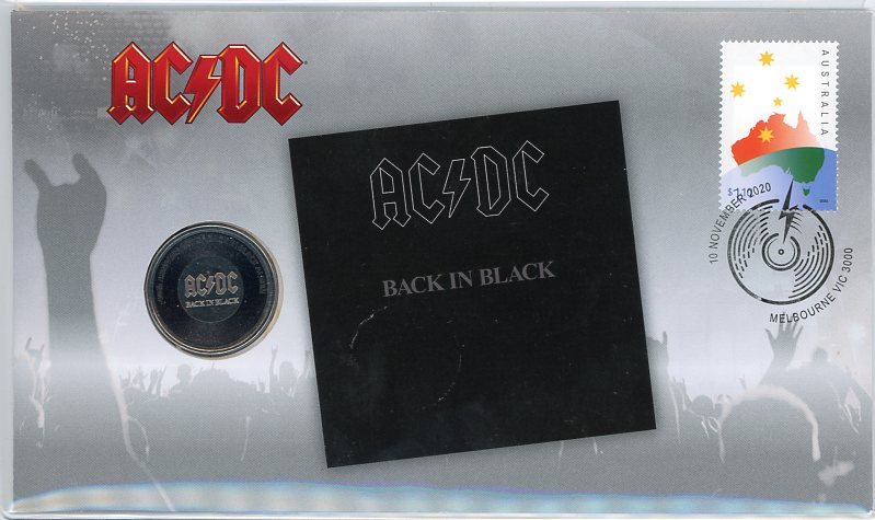 Thumbnail for 2020 Issue 13 ACDC Back In Black 50th Anniversary PNC