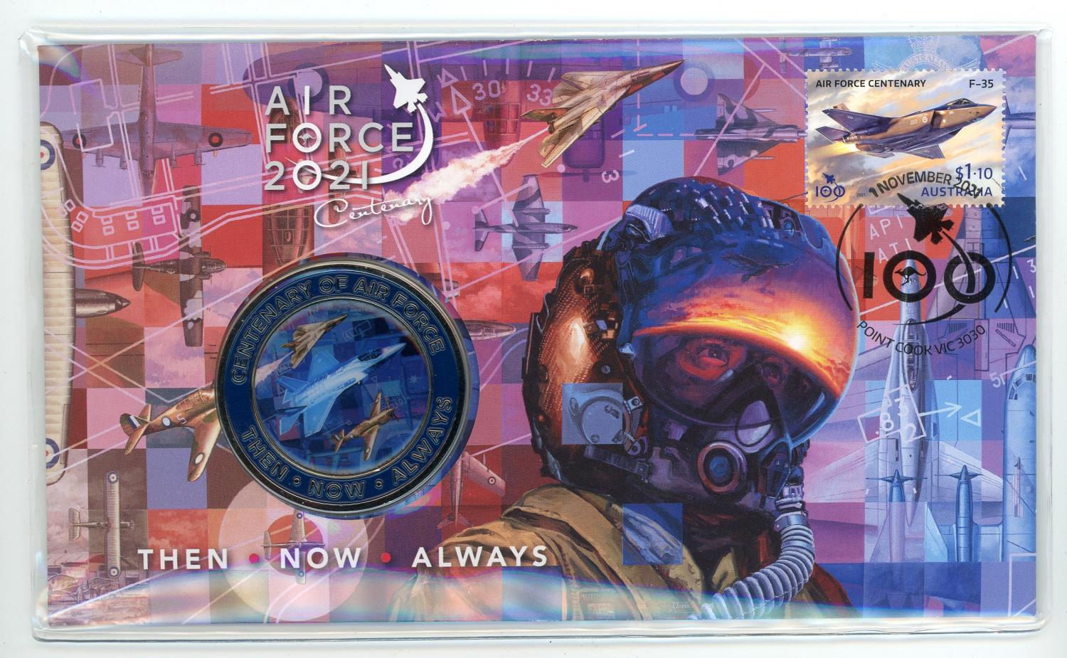 Thumbnail for 2021 Centenary of the Air Force Medallic PNC