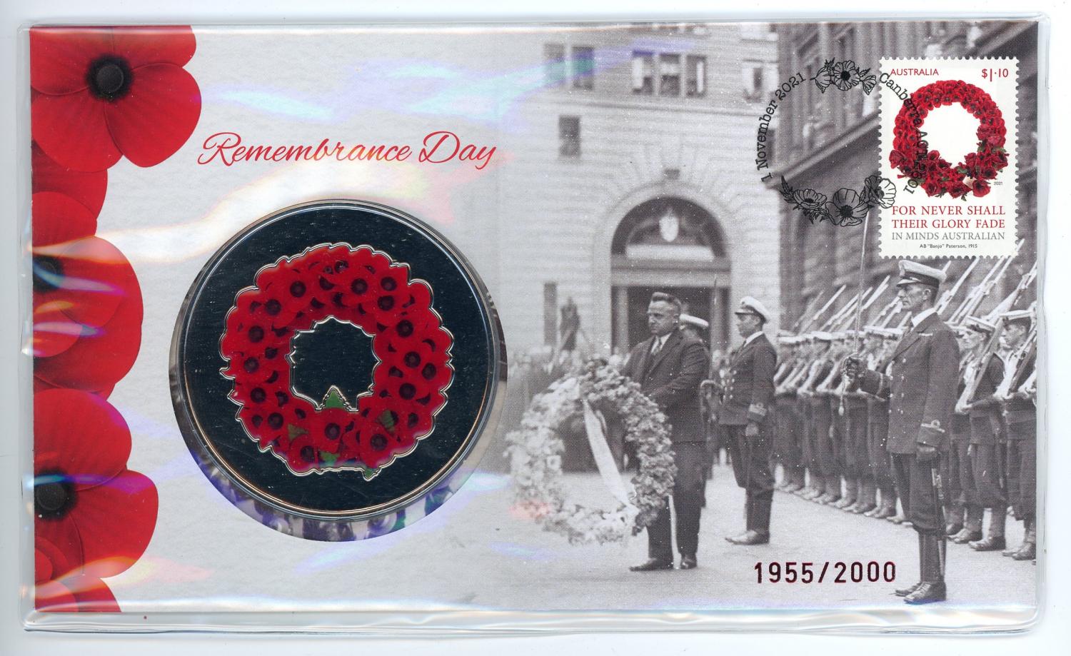 Thumbnail for 2021 Remembrance Day Medallic PNC