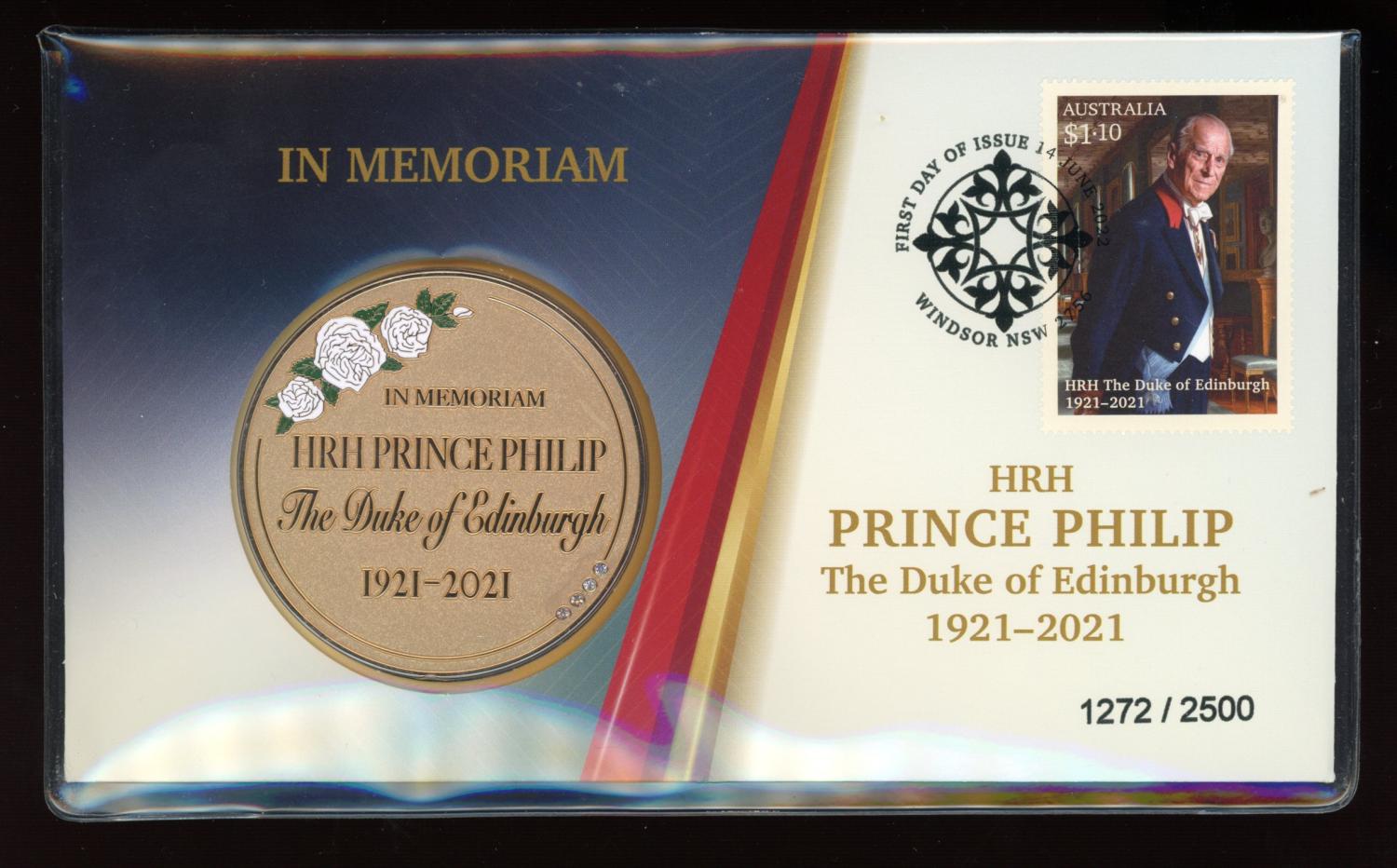 Thumbnail for 2022 In Memoriam HRH Prince Philip Limited Edition Medallic PNC