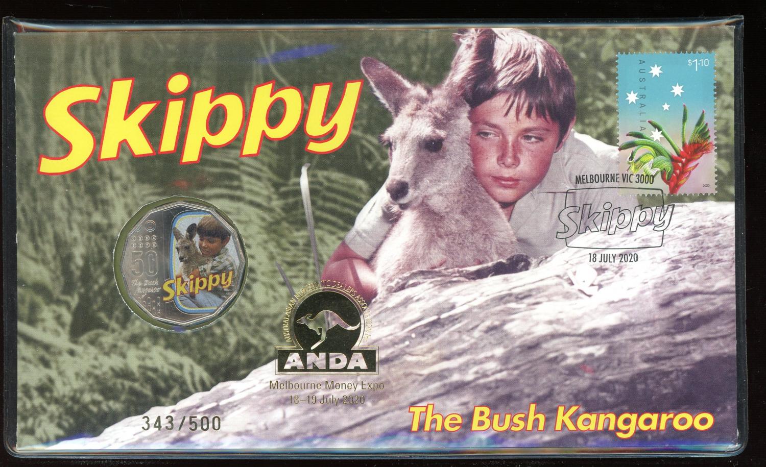 Thumbnail for 2020 Skippy the Bush Kangaroo Melbourne ANDA Edition 343 - 500