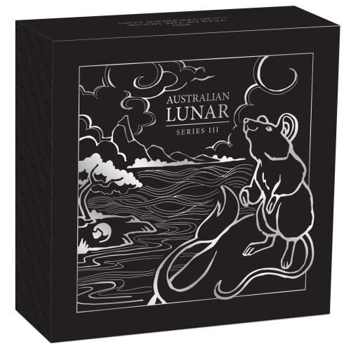 Thumbnail for 2020 Australian Lunar Series III 1oz Silver Proof Coin - Year of the Mouse