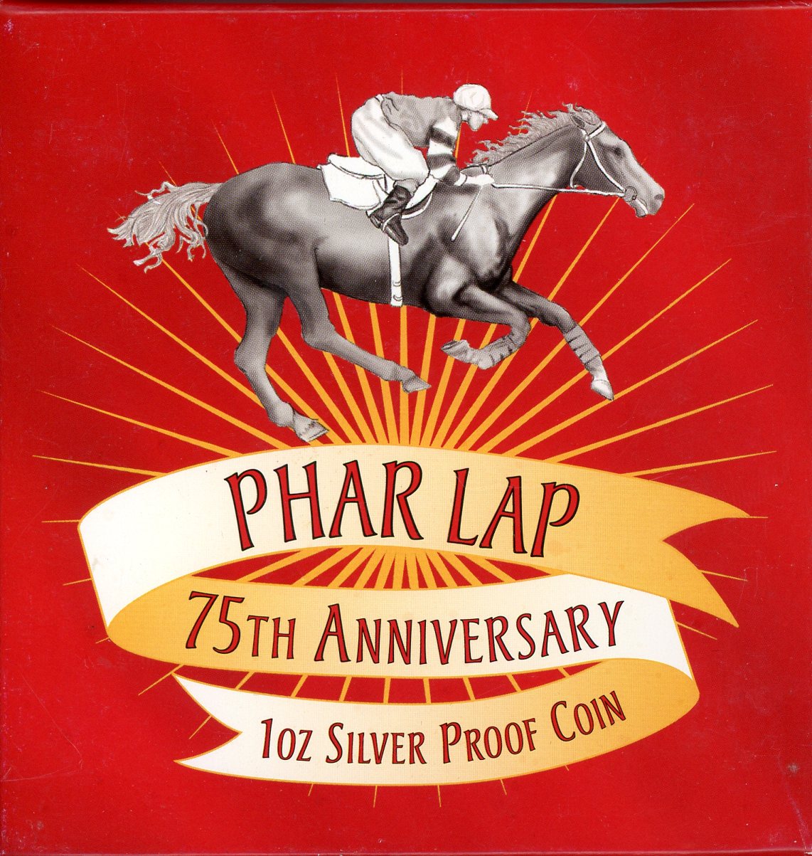 Thumbnail for 2007 Phar Lap 75th Anniversary 1oz Silver Proof