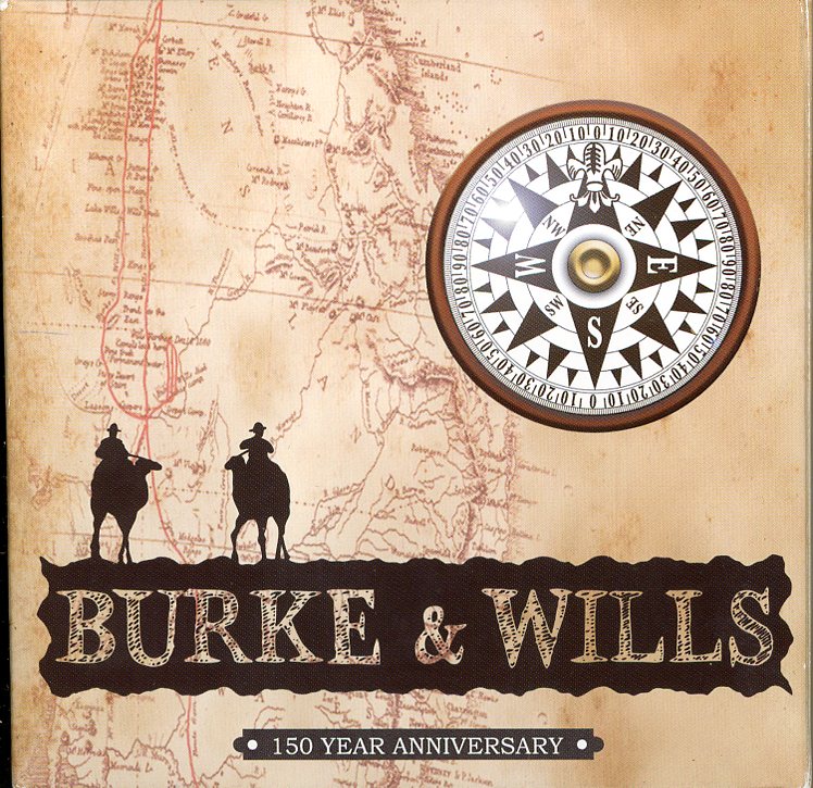 Thumbnail for 2010 Australian 100th Anniversary Burke & Wills 1oz Silver Proof