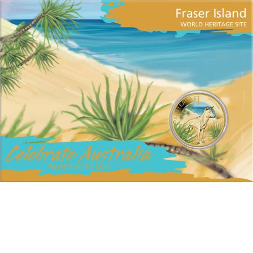 Thumbnail for 2012 Celebrate Australia Coloured Uncirculated $1 - Fraser Island