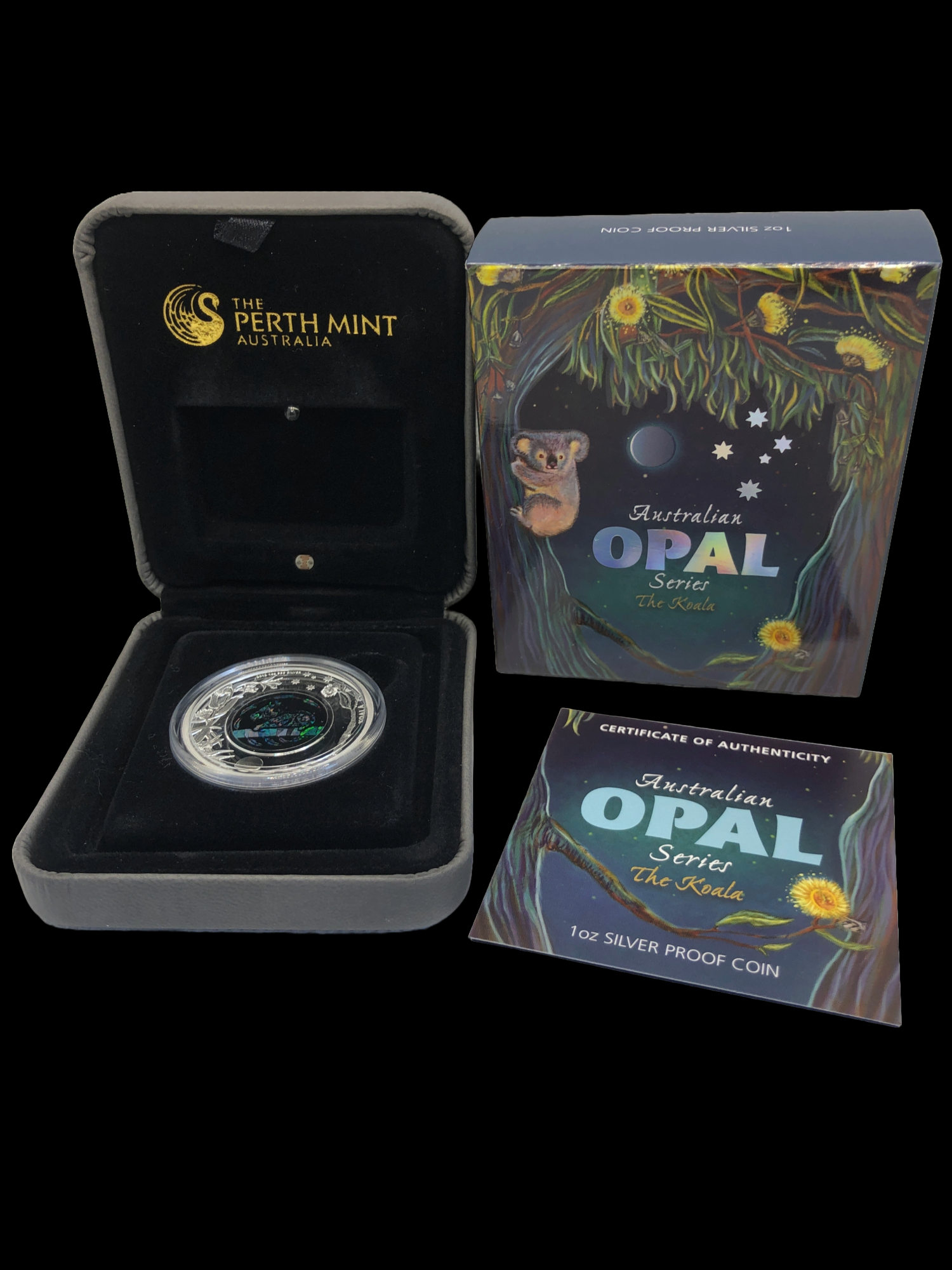 Thumbnail for 2012 Opal Series 1oz Silver Coin - Koala