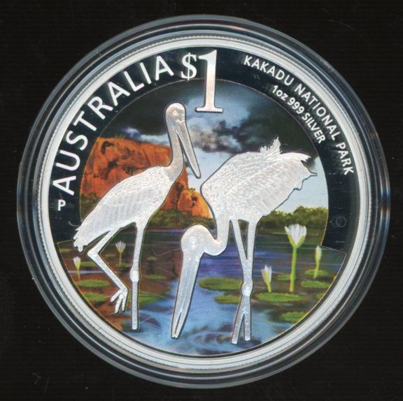 Thumbnail for 2013 World Heritage Sites 1oz Coloured Silver Proof - Kakadu
