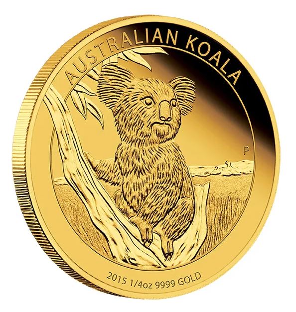 Thumbnail for 2015 Koala Quarter oz Gold Proof Coin