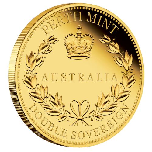 Thumbnail for 2018 Australian Perth Mint Proof Gold Double Sovereign in Capsule