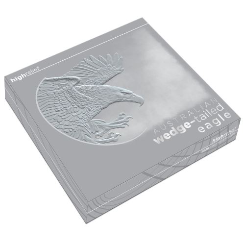 Thumbnail for 2020 Australian Wedge-Tailed Eagle 10oz Silver Proof High Relief Coin
