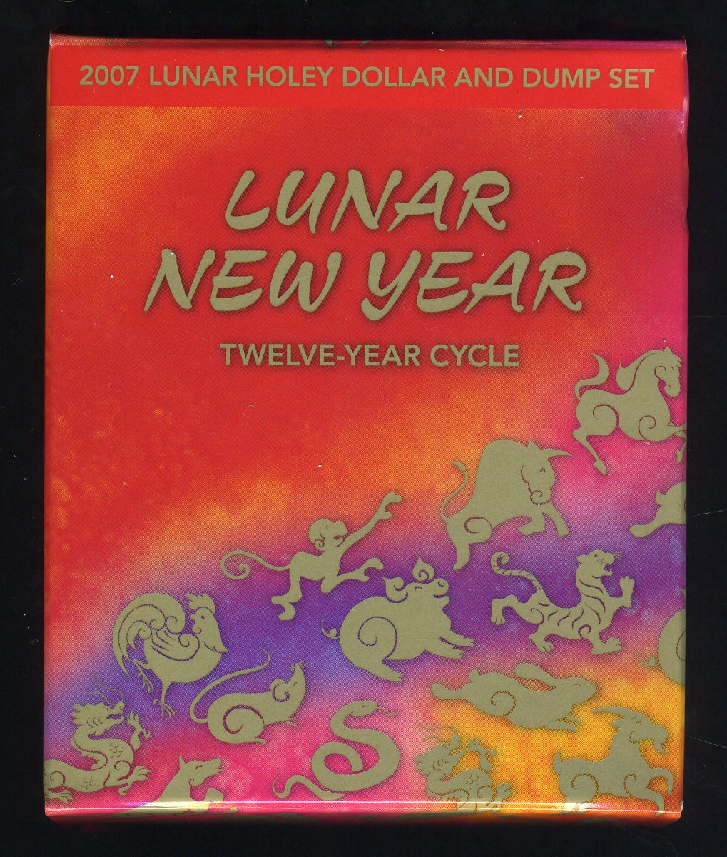 Thumbnail for 2007 Lunar Holey Dollar & Dump Set - Lunar New Year