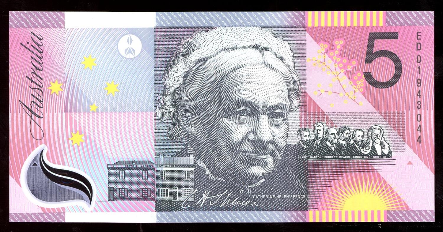 Thumbnail for 2001 $5 Banknote ED01 943044 UNC 