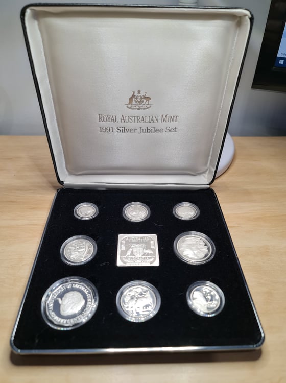 Thumbnail for 1991 Masterpieces in Silver Set