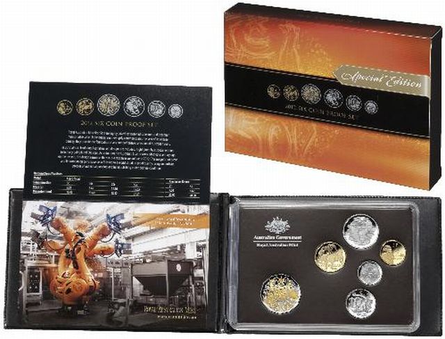 Thumbnail for 2012 6 Coin Proof Set Special Edition