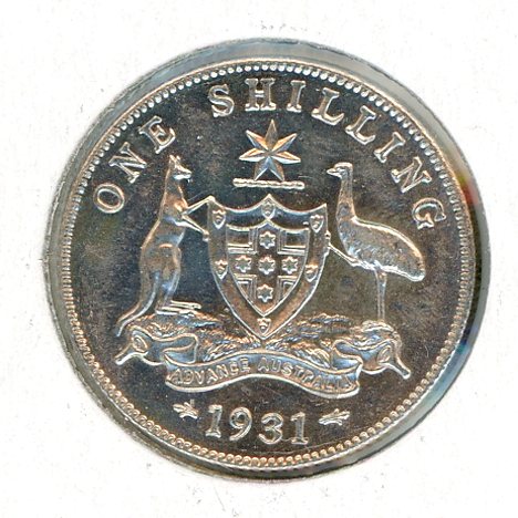 Thumbnail for 1931 Australian Shilling aUNC