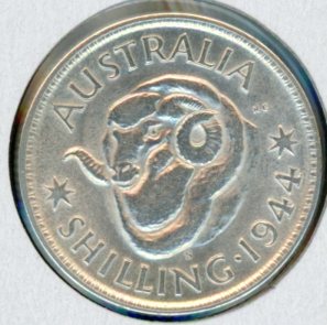 Thumbnail for 1944S Australian Shilling EF
