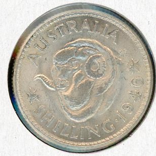 Thumbnail for 1946 Australian Shilling aUNC