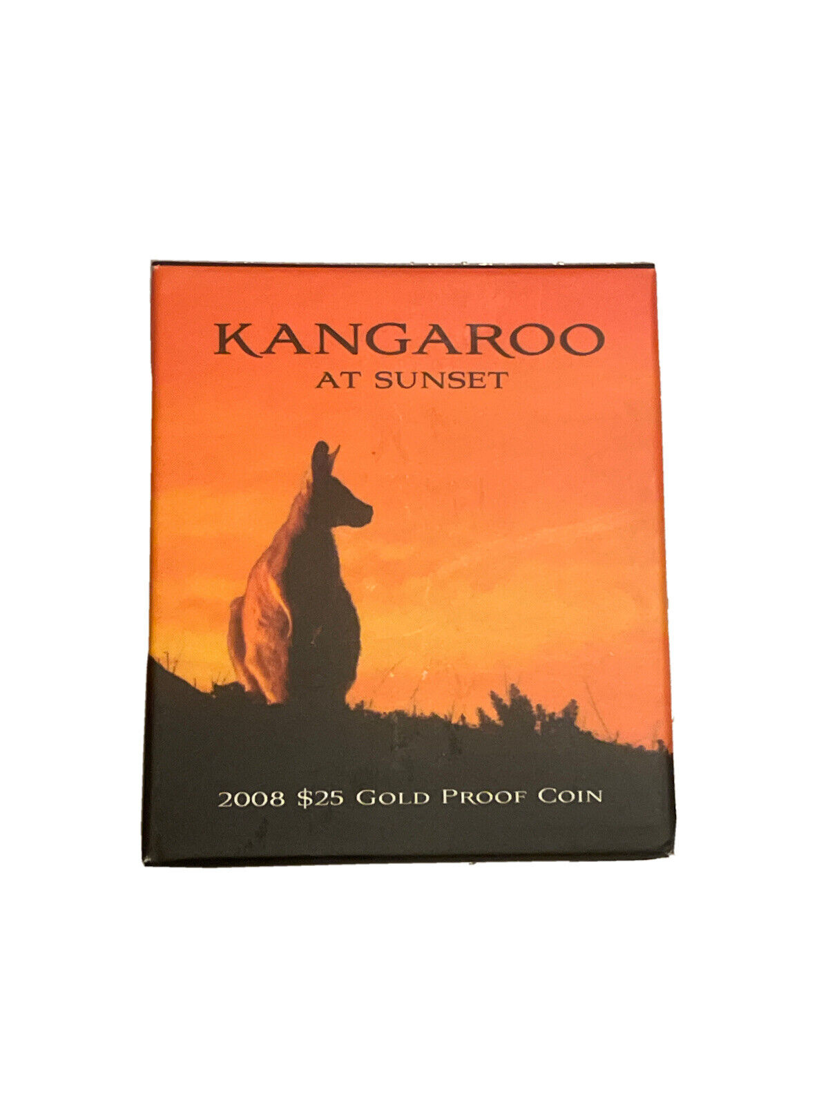 Thumbnail for 2008 One Fifth oz Kangaroo at Sunset Proof coin in Capsule 