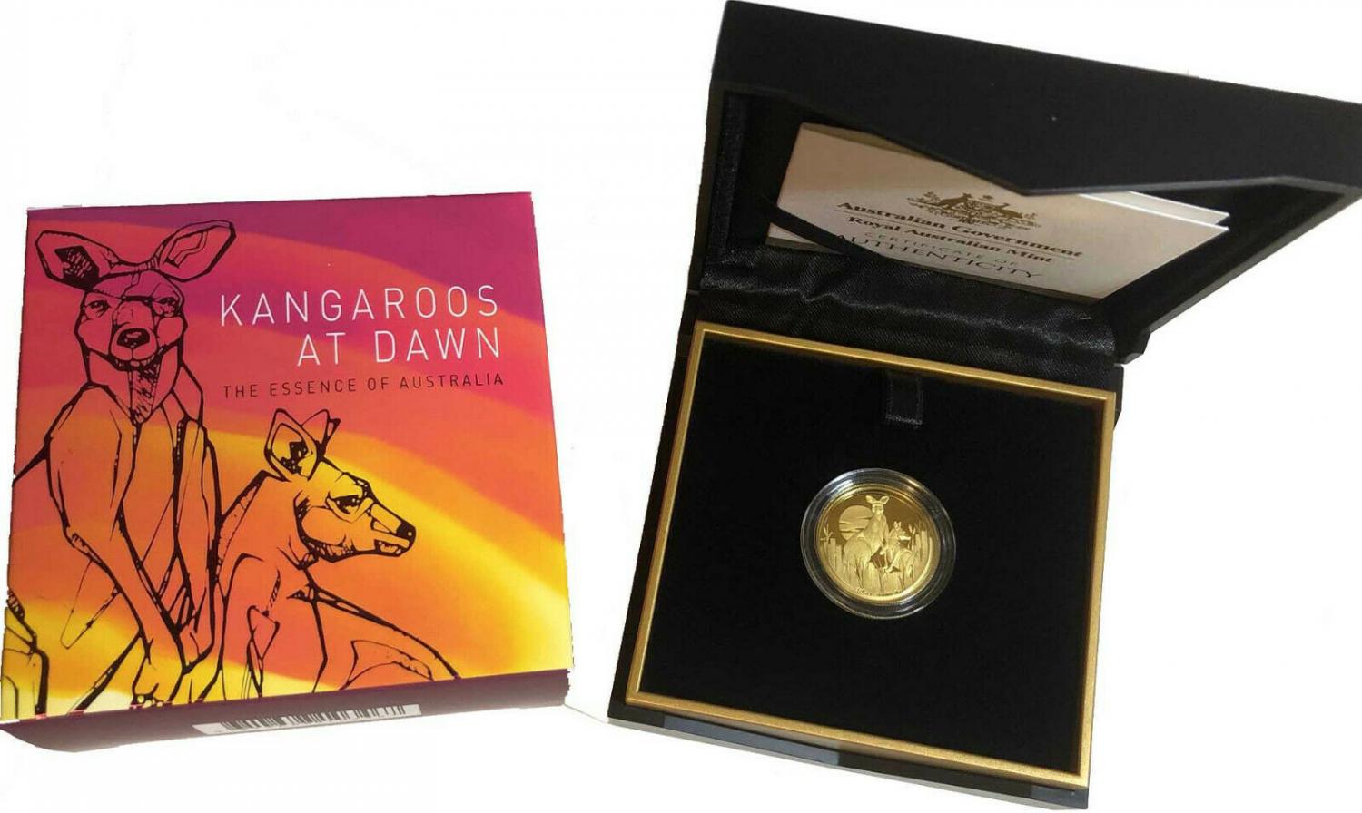 Thumbnail for 2020 Kangaroos at Dawn $25.00 Gold Ballot Coin