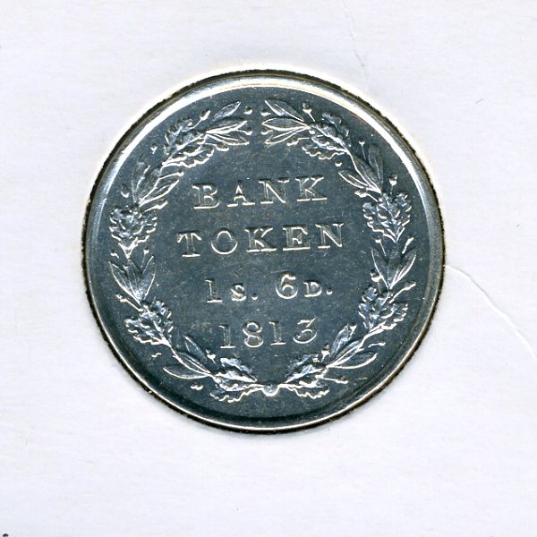 Thumbnail for 1813 George III 3 Shilling Bank Token