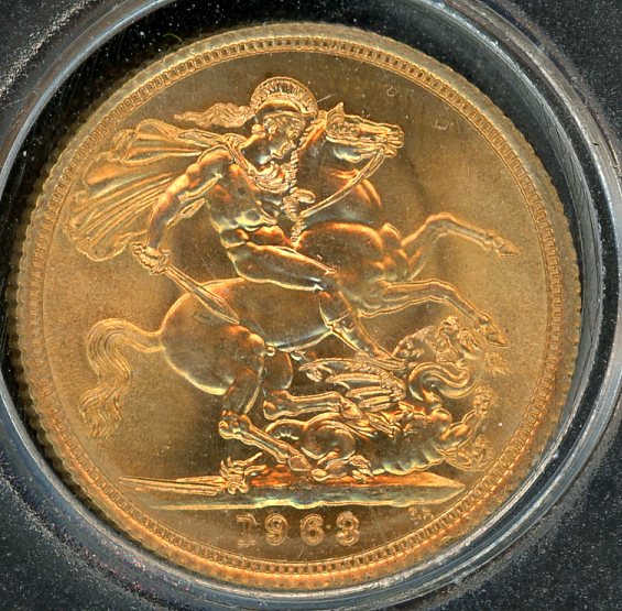 Thumbnail for 1963 UK Gold Sovereign
