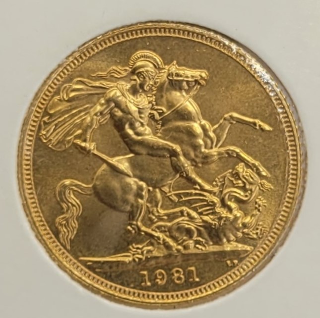 Thumbnail for 1981 UK Gold Sovereign