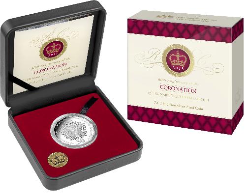 Thumbnail for 2013 60th Anniversary of the Coronation of Her Majesty Queen Elizabeth II Silver Proof Coin