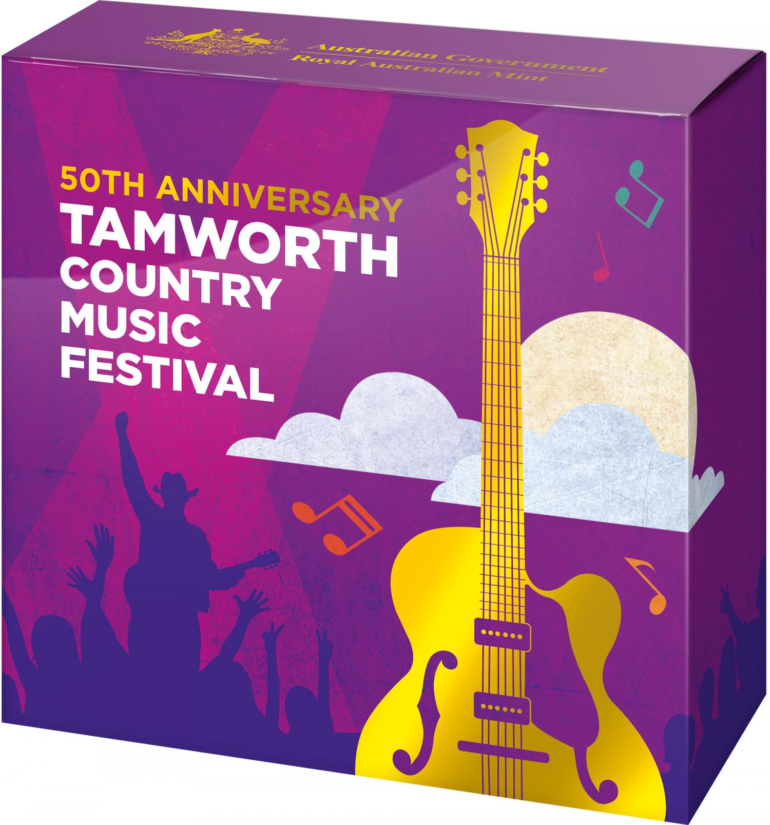 Thumbnail for 2022 50¢ 50th Anniv Tamworth Country Music PROOF SGP 