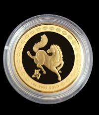 Image 2 for 2014 Lunar Year of the Horse 1oz Gold Proof Coin