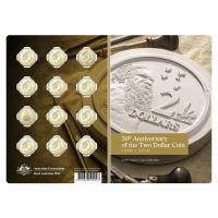 Image 2 for 2018 30th Anniversary of the $2.00 Coin - 12 Coin Uncirculated Set