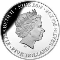 Image 3 for 2018 Niue 2oz Silver Proof - First Fleet