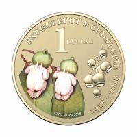Image 3 for 2018 Treasured Australian Stories - 2 Coin Coloured UNC Set