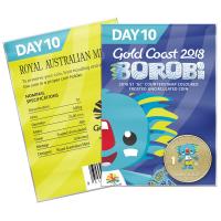 Image 1 for 2018 Commonwealth Games Coloured Borobi Dollar - Day 10