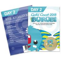 Image 1 for 2018 Commonwealth Games Coloured Borobi Dollar - Day 2