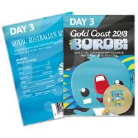 Image 1 for 2018 Commonwealth Games Coloured Borobi Dollar - Day 3