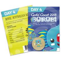 Image 1 for 2018 Commonwealth Games Coloured Borobi Dollar - Day 4