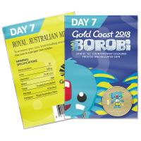 Image 1 for 2018 Commonwealth Games Coloured Borobi Dollar - Day 7