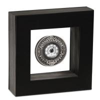 Image 3 for 2018 2oz Antiqued Silver Coin with Working Thermometer Insert