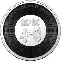 Image 2 for 2021 20c Coloured Uncirculated Coin 45th Anniversary ACDC - For Those About To Rock We Salute You   