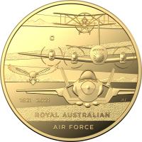 Image 2 for 2021 Heroes of the Sky $10 Gold Proof 'C' Mintmark Coin