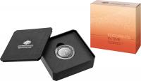 Image 3 for 2021 Mungo Footprint $1 Proof Half Oz Silver Coin