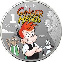 Image 2 for 2021 $1 Centenary of Ginger Meggs Half oz Silver FRUNC Two Coin Set - Mintage 5000