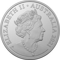 Image 3 for 2021 Mungo Footprint 20 Cent UNC Coin  