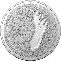 Image 2 for 2021 Mungo Footprint 20 Cent UNC Coin  